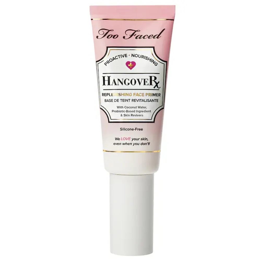 Too Faced Hangover Replenishing Face Primer Full Size New Box $42 Silicone Free